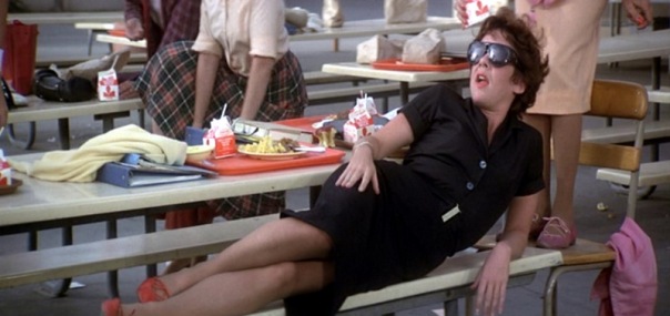 Grease_Stockard-Channing_Summer-Nights-Lying-Down-Black-Outfit_bmp1