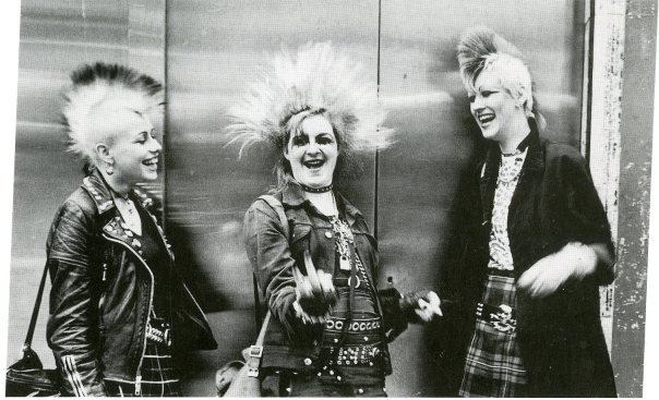 punks, kings road 1980